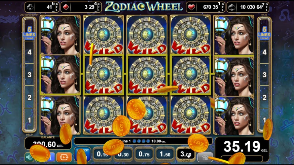 Zodiac Wheel Slot