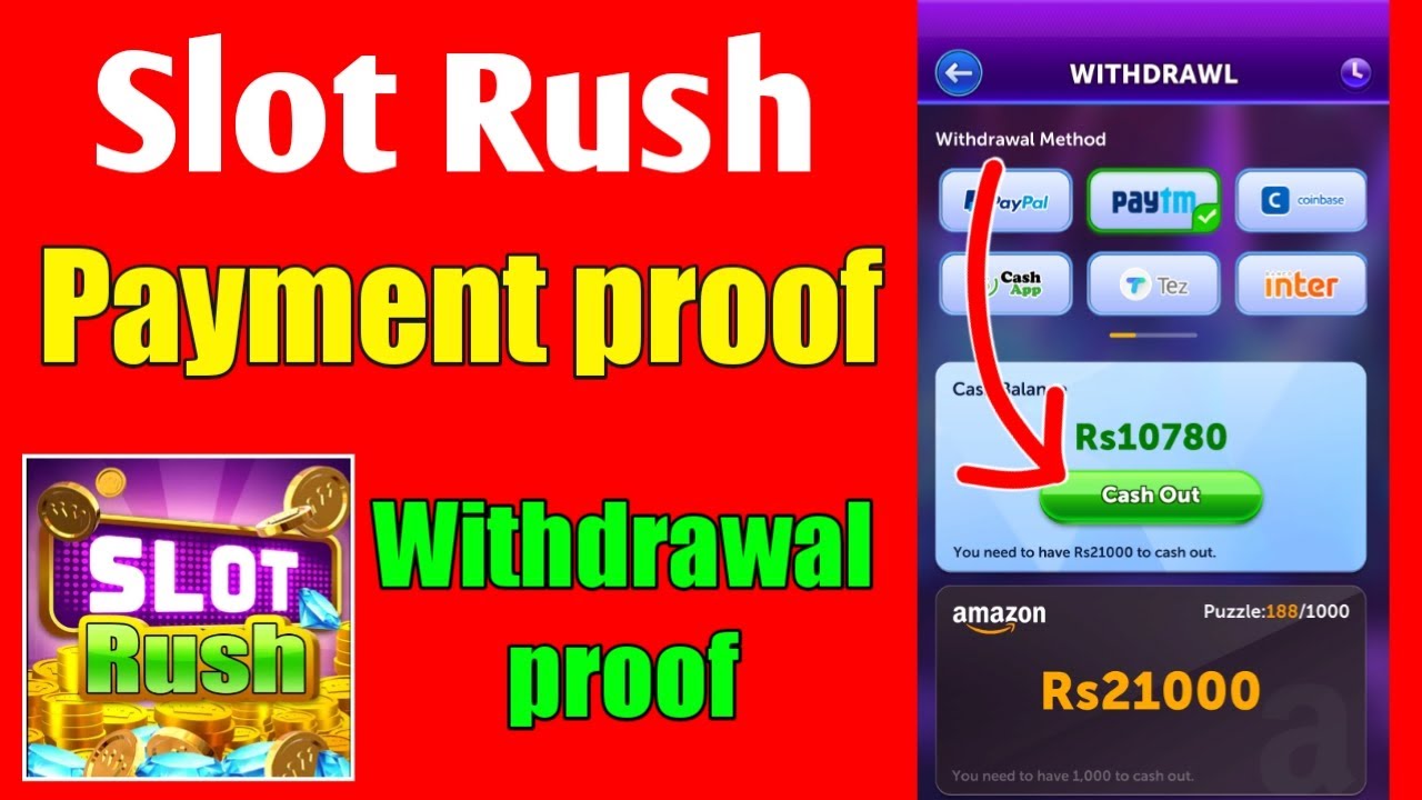 How to Withdraw Money from Slot Rush