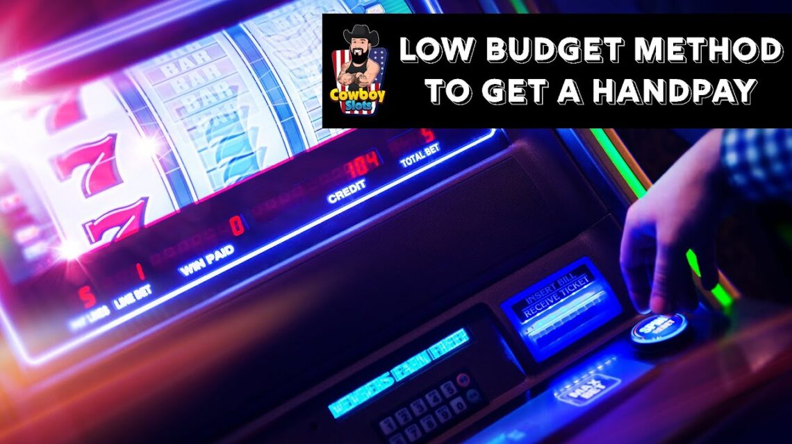 how to get a hand pay on a slot machine